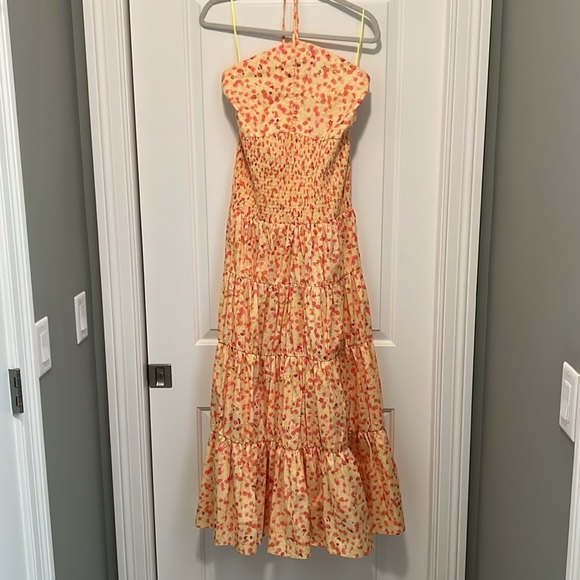 ⚡️NWT⚡️KOKO + MASON Floral Tiered Maxi Dress - Picture 5 of 9